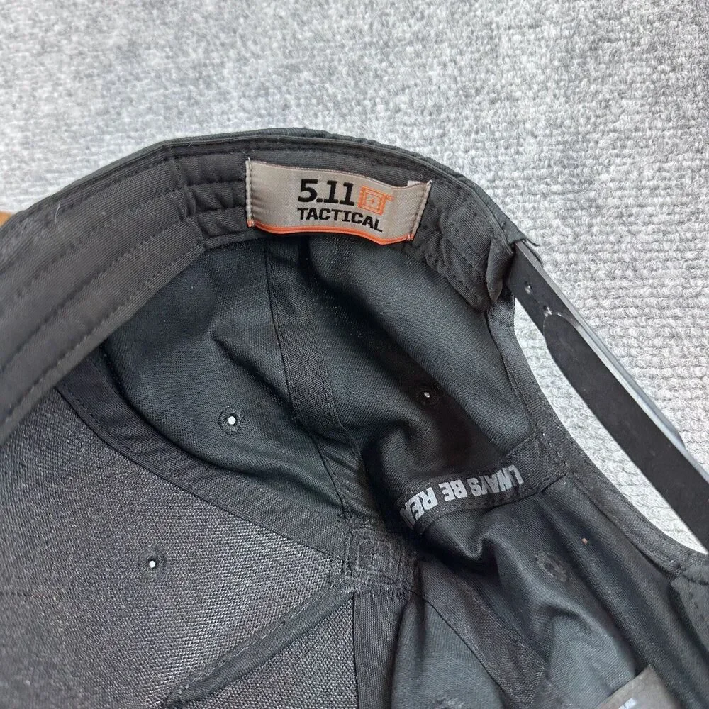 5.11 Tactical Snapback Hat American Flag Branch Black Brown One Size Hunting